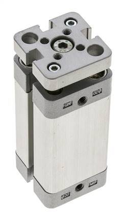 ISO 21287 Compact Double Acting Cylinder 20-40mm - Magnetic - Non-Rotating