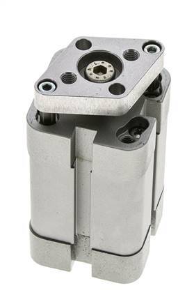 ISO 21287 Compact Double Acting Cylinder 25-25mm - Magnetic - Non-Rotating