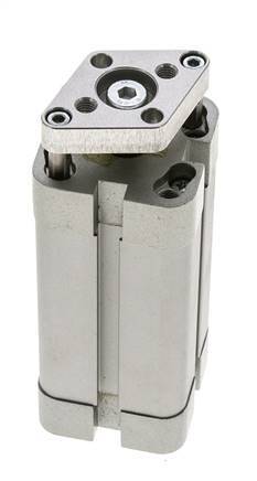 ISO 21287 Compact Double Acting Cylinder 25-50mm - Magnetic - Non-Rotating