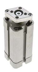 ISO 21287 Compact Double Acting Cylinder 25-50mm - Magnetic - Non-Rotating