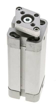 ISO 21287 Compact Double Acting Cylinder 25-60mm - Magnetic - Non-Rotating