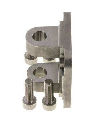 Clevis Female 50 mm ISO 15552 ISO 21287 Stainless steel 316 (1.4401)