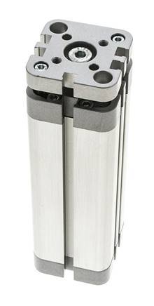 ISO 21287 Compact Double Acting Cylinder 32-100mm - Magnetic - Non-Rotating