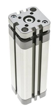 ISO 21287 Compact Double Acting Cylinder 32-100mm - Magnetic - Non-Rotating