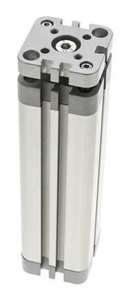 ISO 21287 Compact Double Acting Cylinder 32-125mm - Magnetic - Non-Rotating