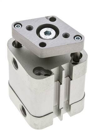 ISO 21287 Compact Double Acting Cylinder 32-15mm - Magnetic - Non-Rotating
