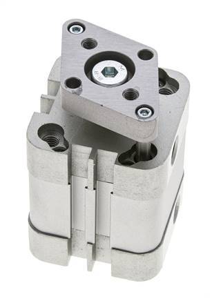 ISO 21287 Compact Double Acting Cylinder 32-15mm - Magnetic - Non-Rotating