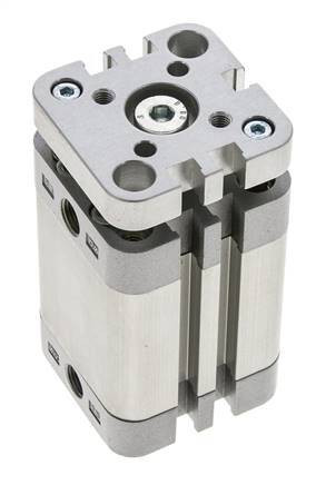 ISO 21287 Compact Double Acting Cylinder 32-30mm - Magnetic - Non-Rotating
