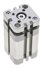 ISO 21287 Compact Double Acting Cylinder 32-30mm - Magnetic - Non-Rotating