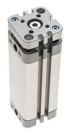 ISO 21287 Compact Double Acting Cylinder 32-80mm - Magnetic - Non-Rotating