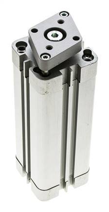 ISO 21287 Compact Double Acting Cylinder 40-100mm - Magnetic - Non-Rotating