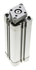 ISO 21287 Compact Double Acting Cylinder 40-100mm - Magnetic - Non-Rotating