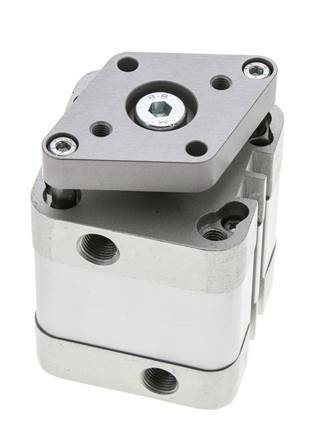 ISO 21287 Compact Double Acting Cylinder 40-15mm - Magnetic - Non-Rotating