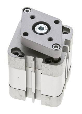 ISO 21287 Compact Double Acting Cylinder 40-15mm - Magnetic - Non-Rotating