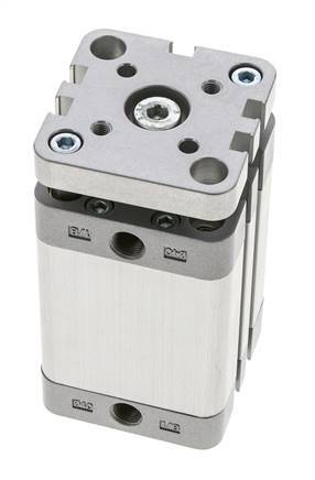 ISO 21287 Compact Double Acting Cylinder 40-40mm - Magnetic - Non-Rotating