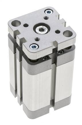 ISO 21287 Compact Double Acting Cylinder 40-40mm - Magnetic - Non-Rotating