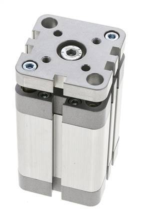 ISO 21287 Compact Double Acting Cylinder 40-40mm - Magnetic - Non-Rotating
