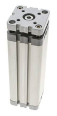 ISO 21287 Compact Double Acting Cylinder 50-150mm - Magnetic - Non-Rotating