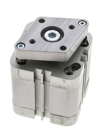 ISO 21287 Compact Double Acting Cylinder 50-25mm - Magnetic - Non-Rotating