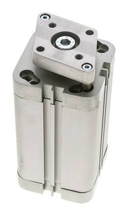 ISO 21287 Compact Double Acting Cylinder 50-80mm - Magnetic - Non-Rotating