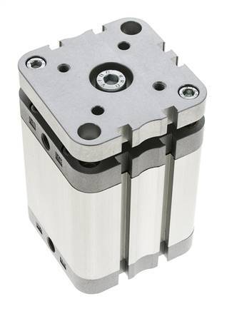 ISO 21287 Compact Double Acting Cylinder 63-50mm - Magnetic - Non-Rotating