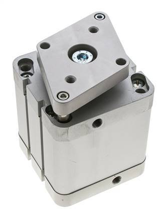 ISO 21287 Compact Double Acting Cylinder 80-50mm - Magnetic - Non-Rotating