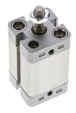 ISO 21287 Compact Single Acting Cylinder 20-25mm - Magnetic - Male Rod