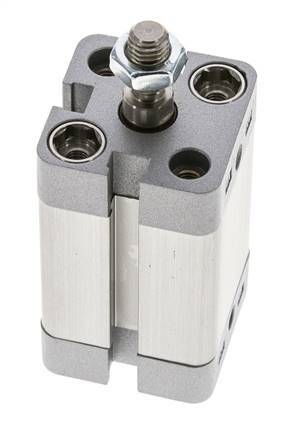 ISO 21287 Compact Single Acting Cylinder 20-25mm - Magnetic - Male Rod