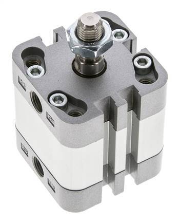 ISO 21287 Compact Single Acting Cylinder 32-10mm - Magnetic - Male Rod