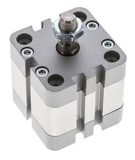 ISO 21287 Compact Single Acting Cylinder 40-10mm - Magnetic - Male Rod