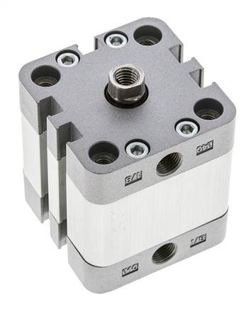 ISO 21287 Compact Single Acting Cylinder 40-15mm - Magnetic