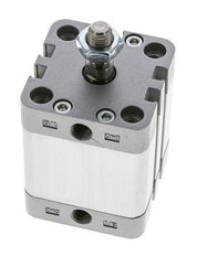 ISO 21287 Compact Single Acting Cylinder 40-25mm - Magnetic - Male Rod