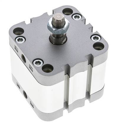 ISO 21287 Compact Single Acting Cylinder 63-20mm - Magnetic - Male Rod