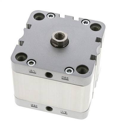 ISO 21287 Compact Single Acting Cylinder 80-25mm - Magnetic