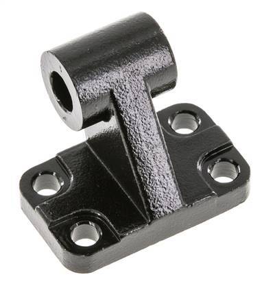 Clevis Male Right-Angled 32 mm ISO 15552 ISO 21287 Burnished steel