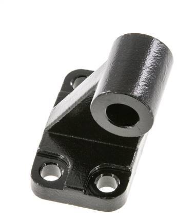 Clevis Male Right-Angled 32 mm ISO 15552 ISO 21287 Burnished steel