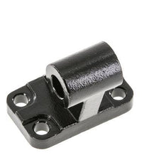 Clevis Male Right-Angled 32 mm ISO 15552 ISO 21287 Burnished steel