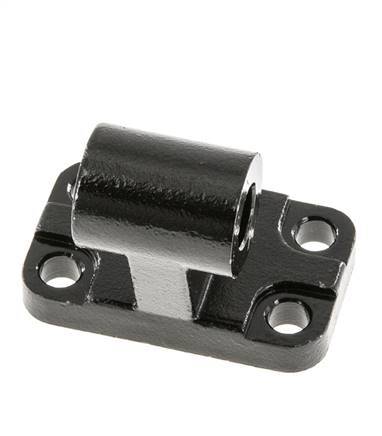 Clevis Male Right-Angled 32 mm ISO 15552 ISO 21287 Burnished steel