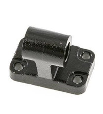 Clevis Male Right-Angled 40 mm ISO 15552 ISO 21287 Burnished steel