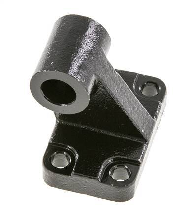 Clevis Male Right-Angled 40 mm ISO 15552 ISO 21287 Burnished steel