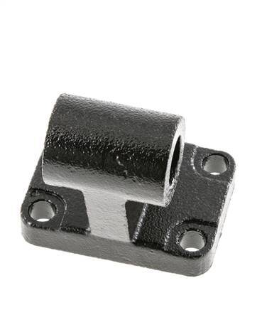 Clevis Male Right-Angled 63 mm ISO 15552 ISO 21287 Burnished steel