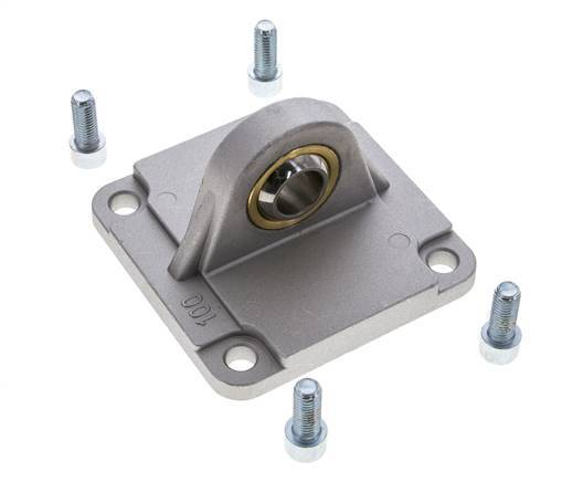 Clevis Spherical Male 100 mm ISO 15552 ISO 21287 Aluminium
