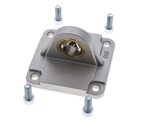 Clevis Spherical Male 100 mm ISO 15552 ISO 21287 Aluminium