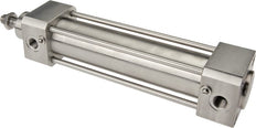 ISO 15552 Double Acting Cylinder 63-100mm - Magnetic - Damping - Stainless Steel