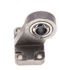 Clevis Spherical Male Right-Angled 40 mm ISO 15552 and 21287 Stainless steel 316 (1.4401)