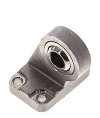 Clevis Spherical Male Right-Angled 40 mm ISO 15552 and 21287 Stainless steel 316 (1.4401)