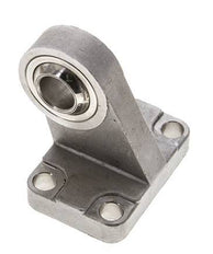 Clevis Spherical Male Right-Angled 50 mm ISO 15552 and 21287 Stainless steel 316 (1.4401)
