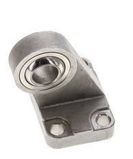 Clevis Spherical Male Right-Angled 50 mm ISO 15552 and 21287 Stainless steel 316 (1.4401)