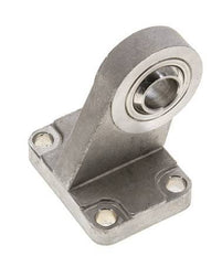 Clevis Spherical Male Right-Angled 63 mm ISO 15552 and 21287 Stainless steel 316 (1.4401)