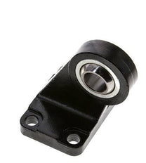 Clevis Spherical Male Right-Angled 80 mm ISO 15552 and 21287 Steel
